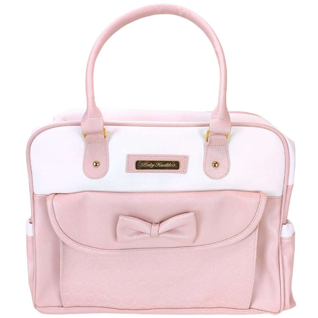 Bolso pañalera Lazo - Rosado - N18