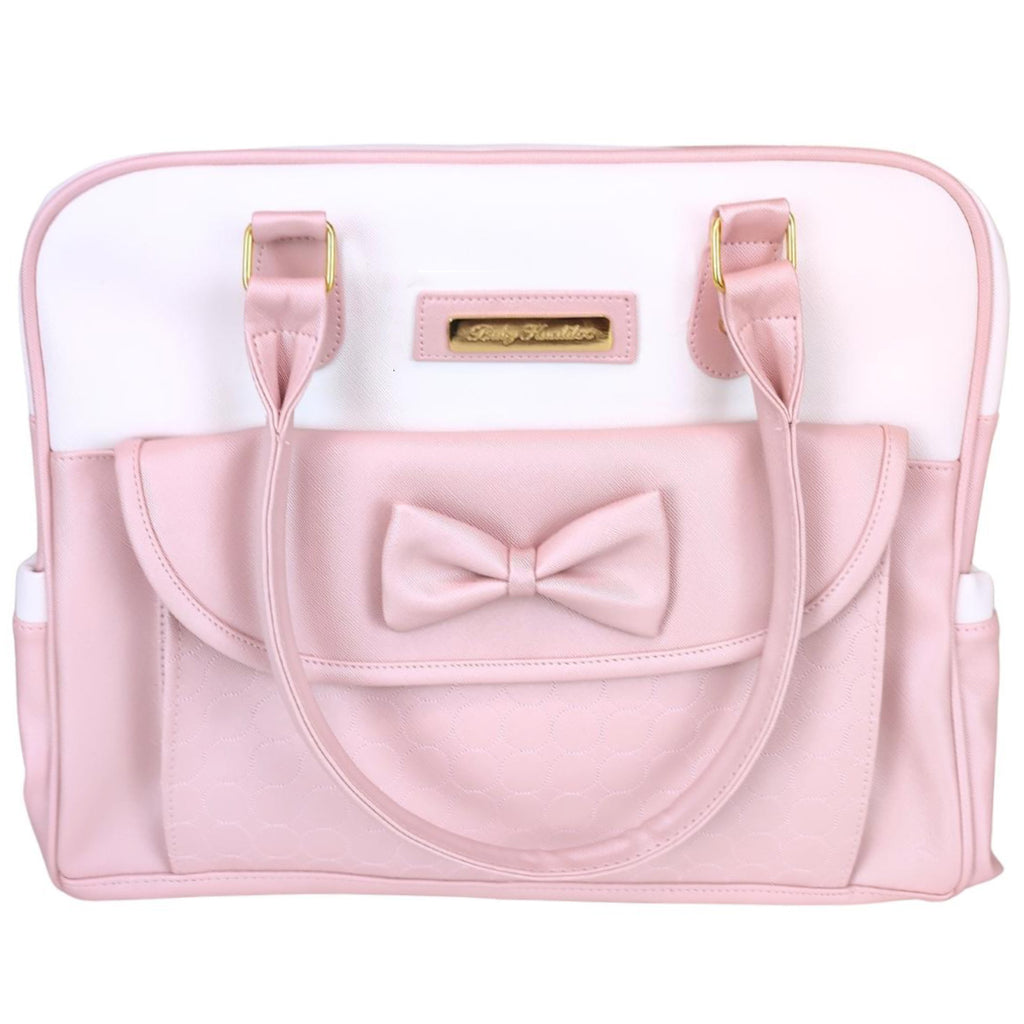 Bolso pañalera Lazo - Rosado - N18
