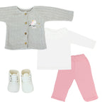 Conjunto Bird - 5 piezas - Plomo