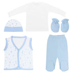 Conjunto ajuar de Bebé 6 Piezas - Algodón - 05