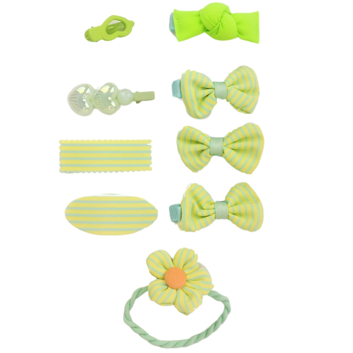 Pack 9 Accesorios para el Cabello de Bebé o Nina S01
