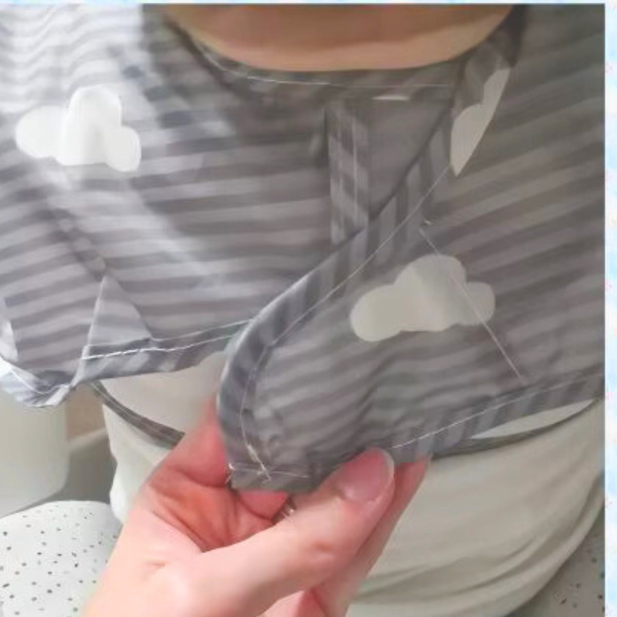 Mandil Babero para bebe D25-01