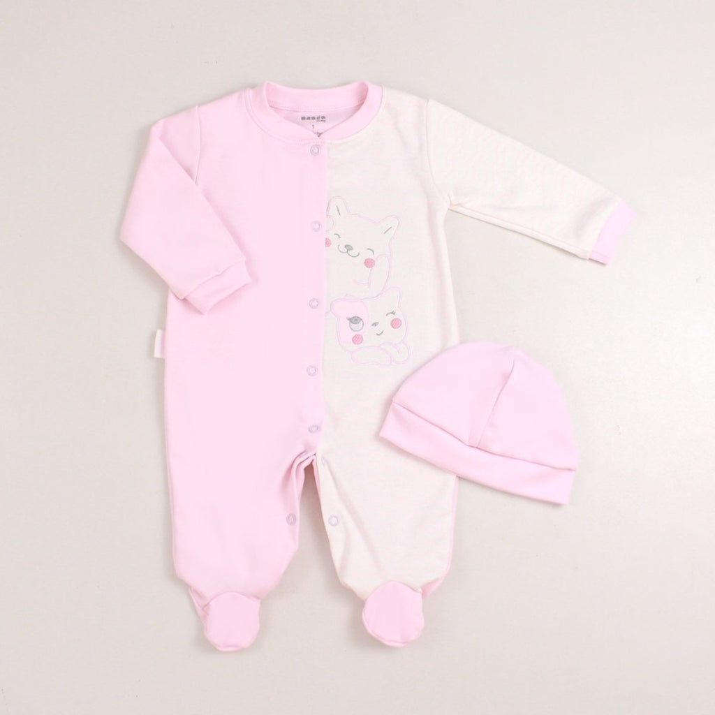 Enterizo Algodon - Amigos Rosado