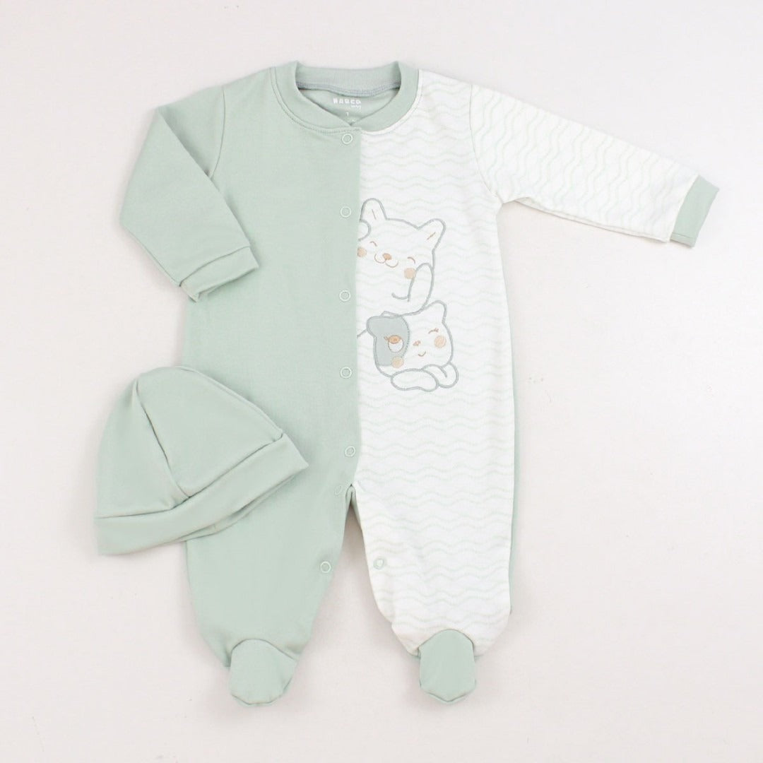 Enterizo Algodon - Amigos Verde