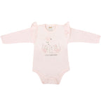 Ajuar - 3 piezas Algodón - Ratoncitas - Rosado