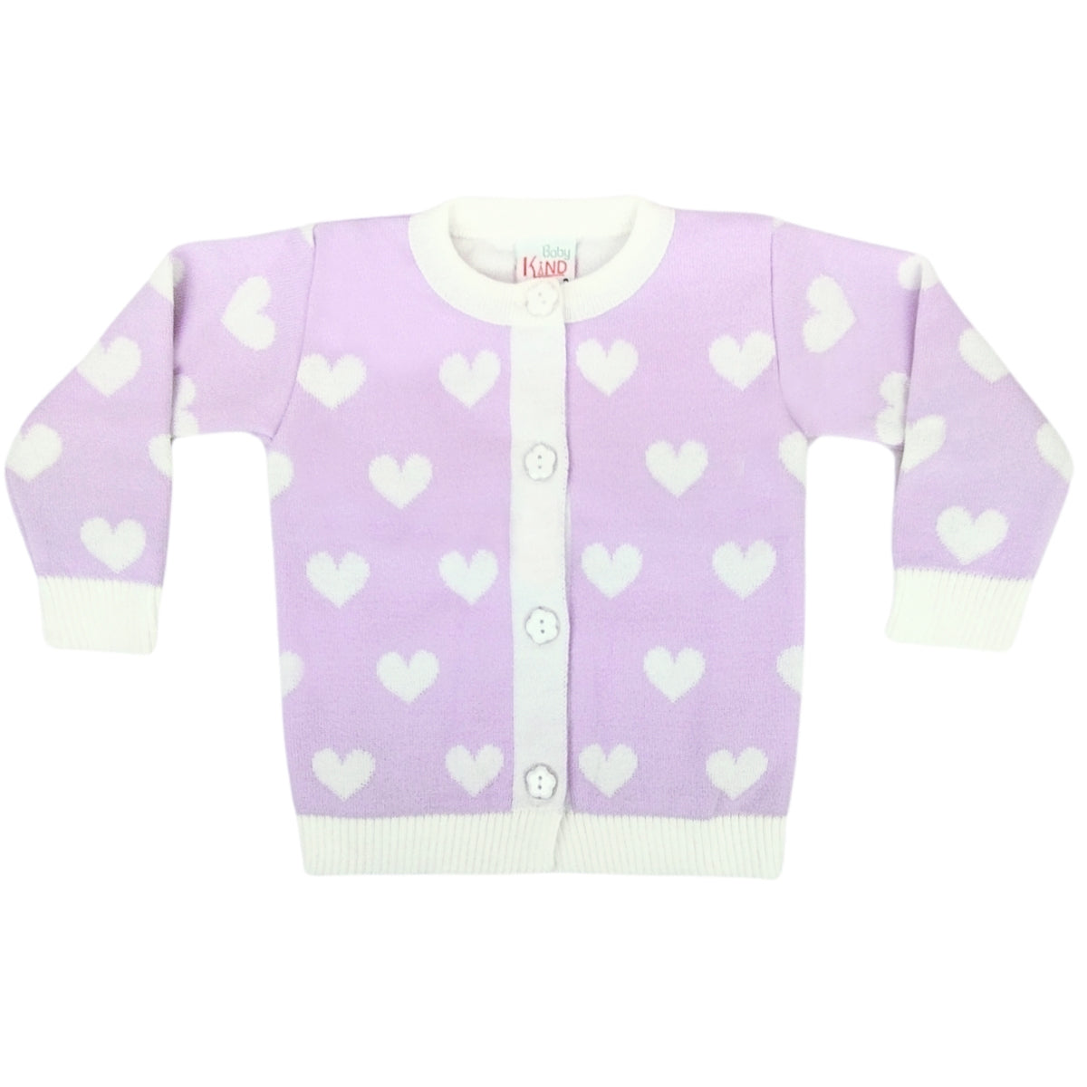 Saquito Bebe Hilo - Corina - Lila