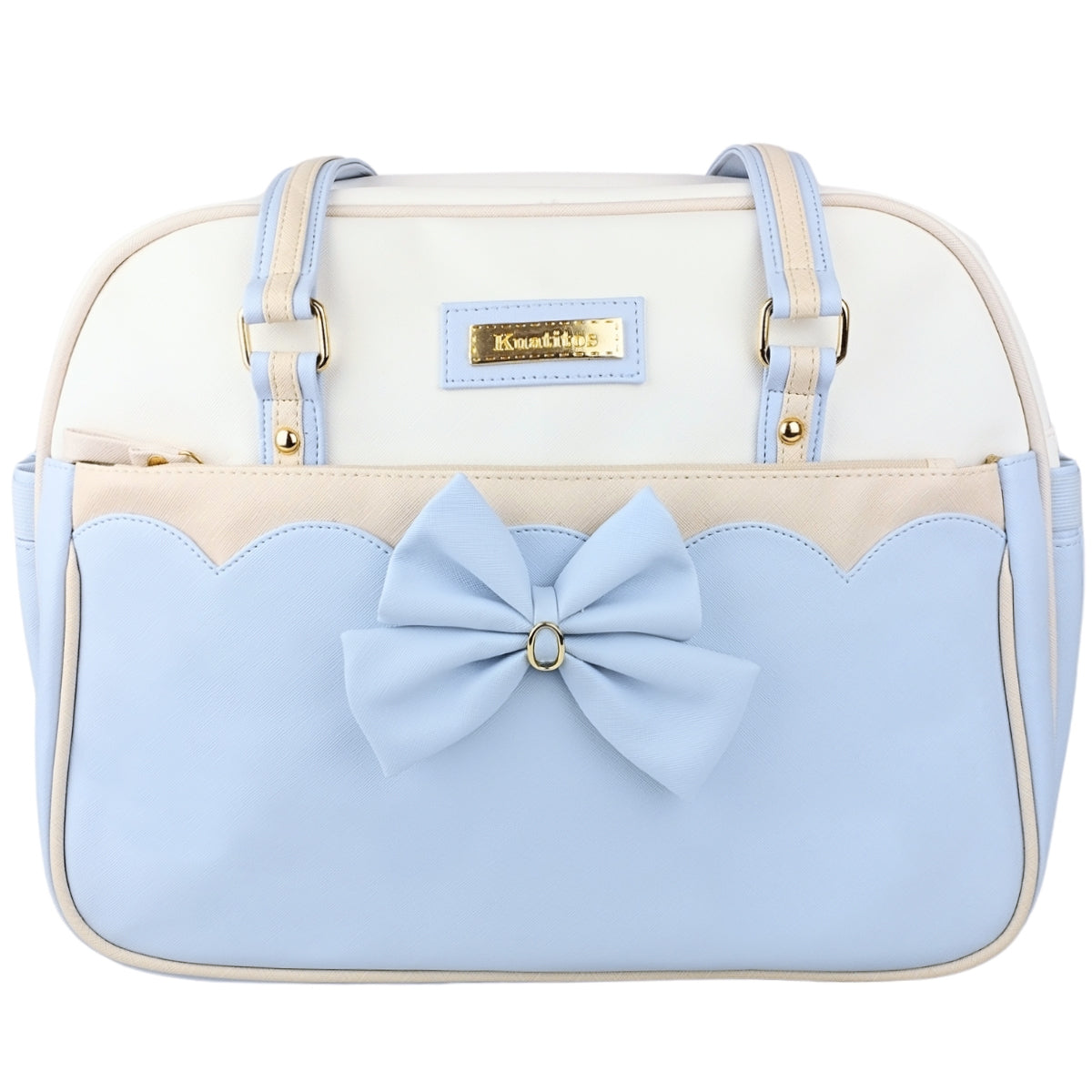 Bolso Pañalera Mariana - Celeste