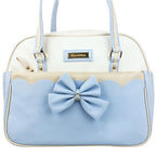 Bolso Pañalera Mariana - Celeste