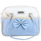 Bolso Pañalera Mariana - Celeste