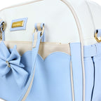 Bolso Pañalera Mariana - Celeste