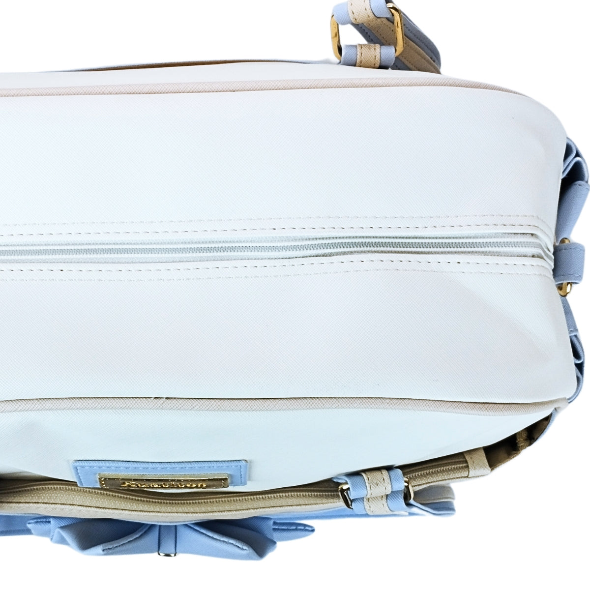 Bolso Pañalera Mariana - Celeste