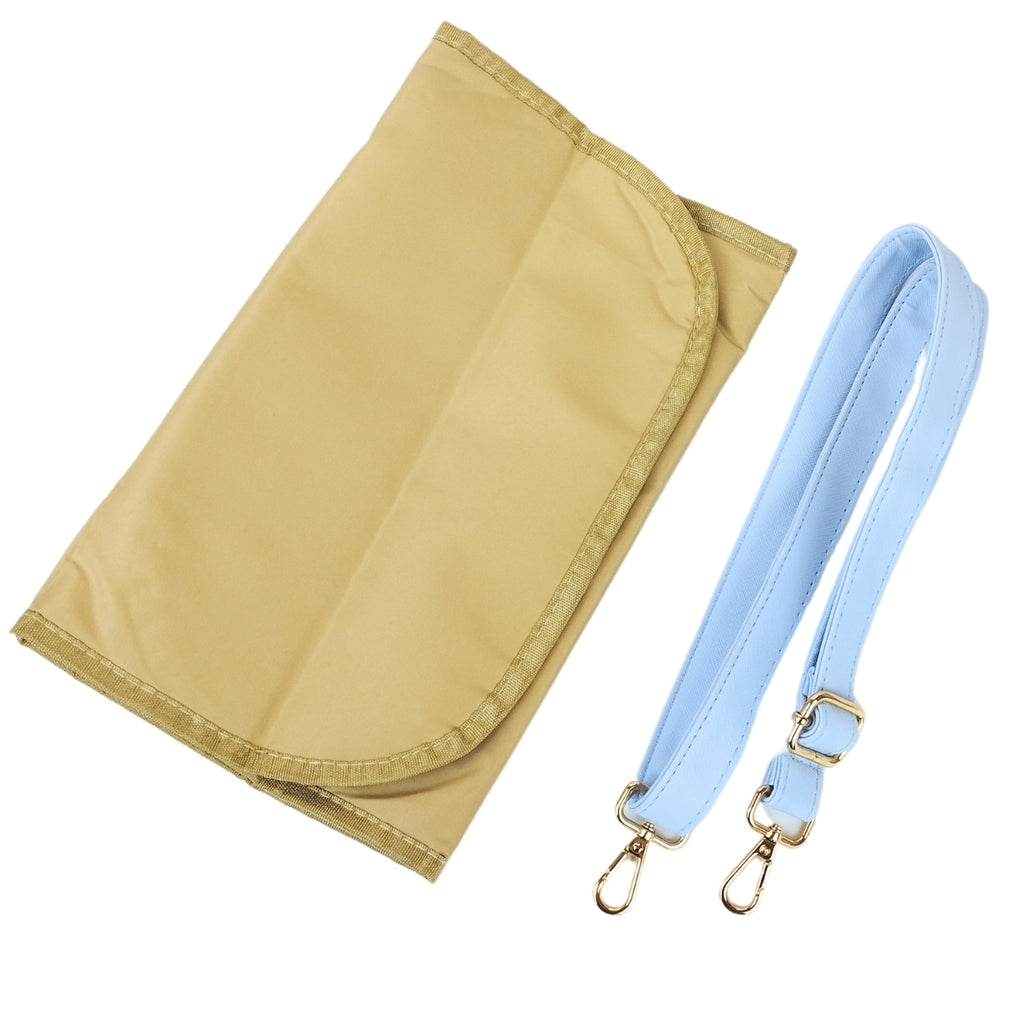 Bolso Pañalera Mariana - Celeste