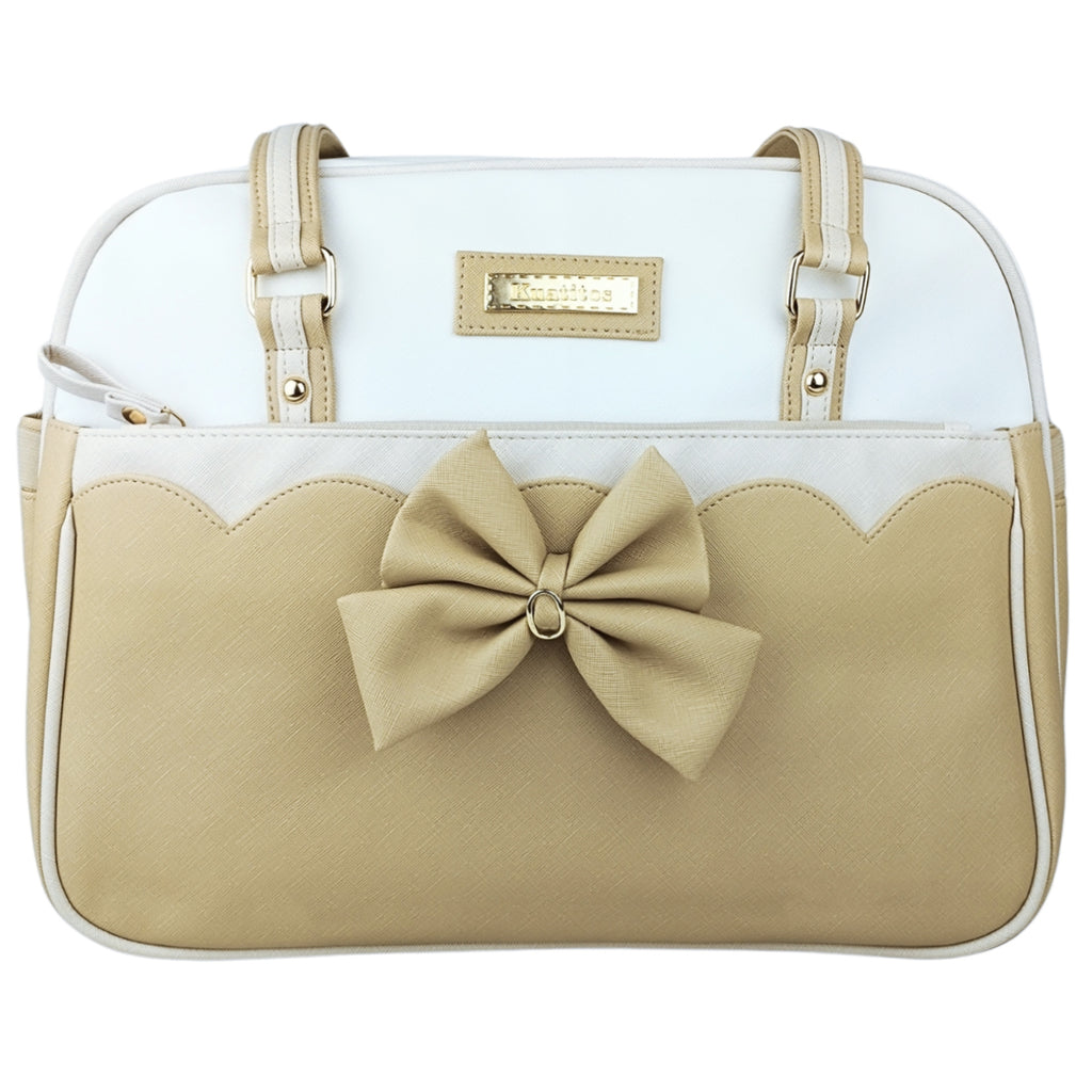Bolso Pañalera Mariana - Beige