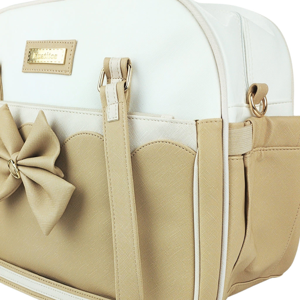 Bolso Pañalera Mariana - Beige