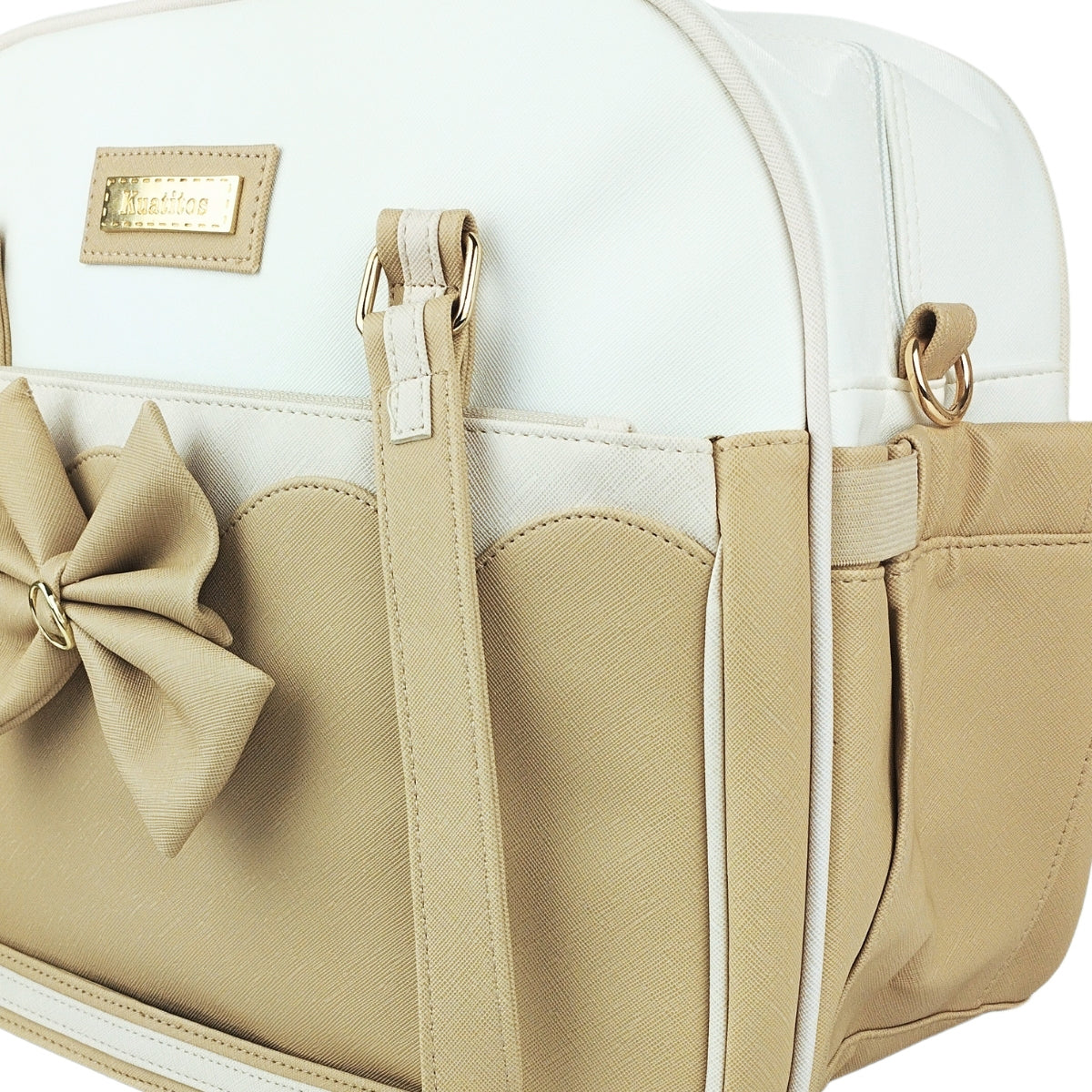 Bolso Pañalera Mariana - Beige