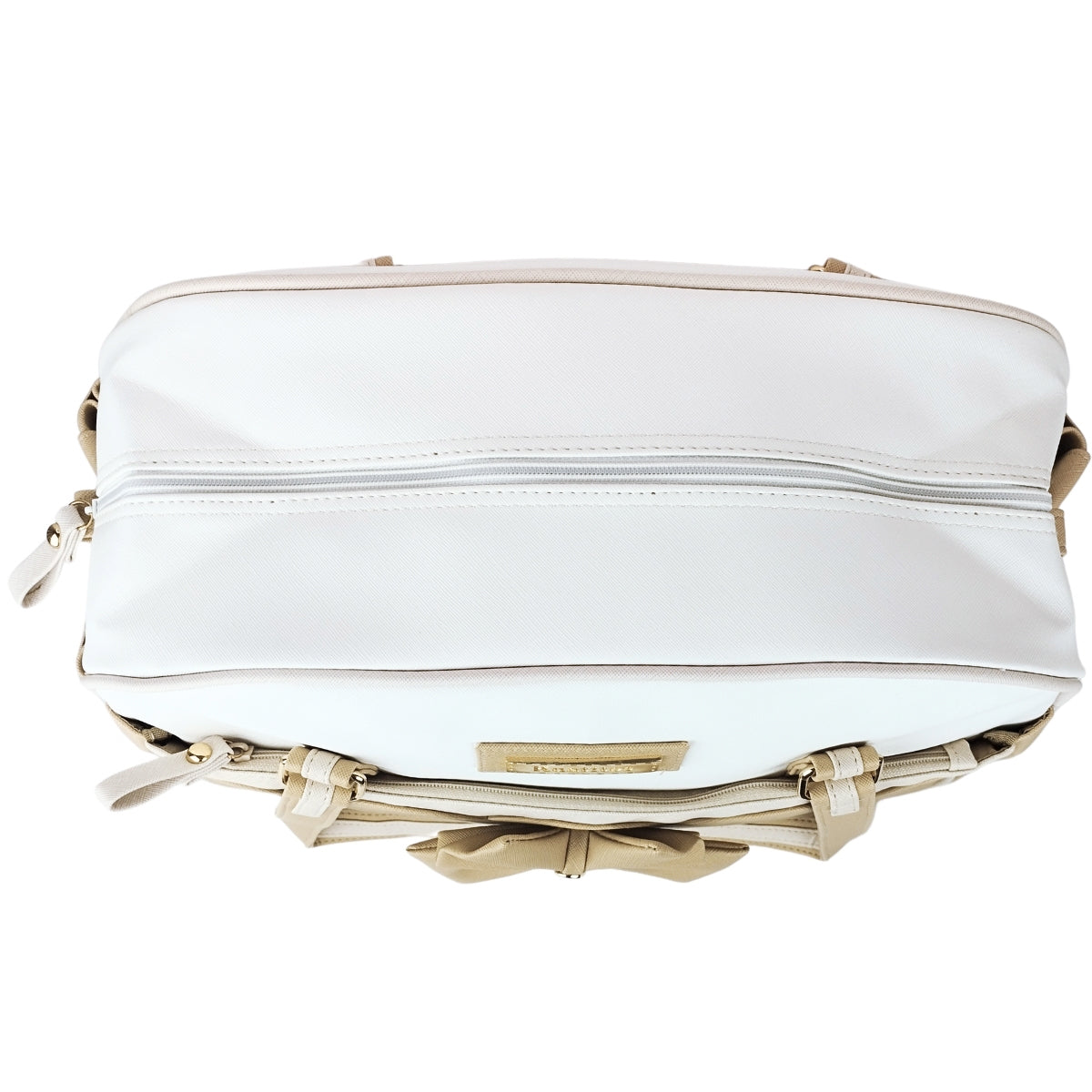 Bolso Pañalera Mariana - Beige