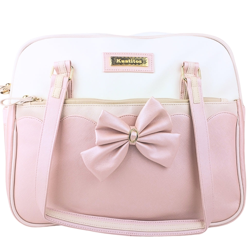 Bolso Pañalera Mariana - Rosado