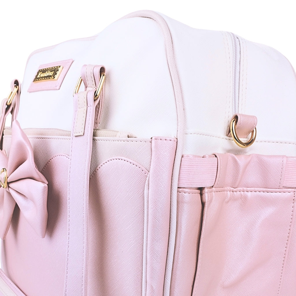 Bolso Pañalera Mariana - Rosado