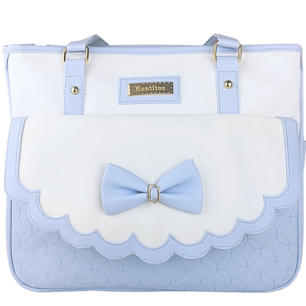 Bolso Pañalera Nancy - Celeste