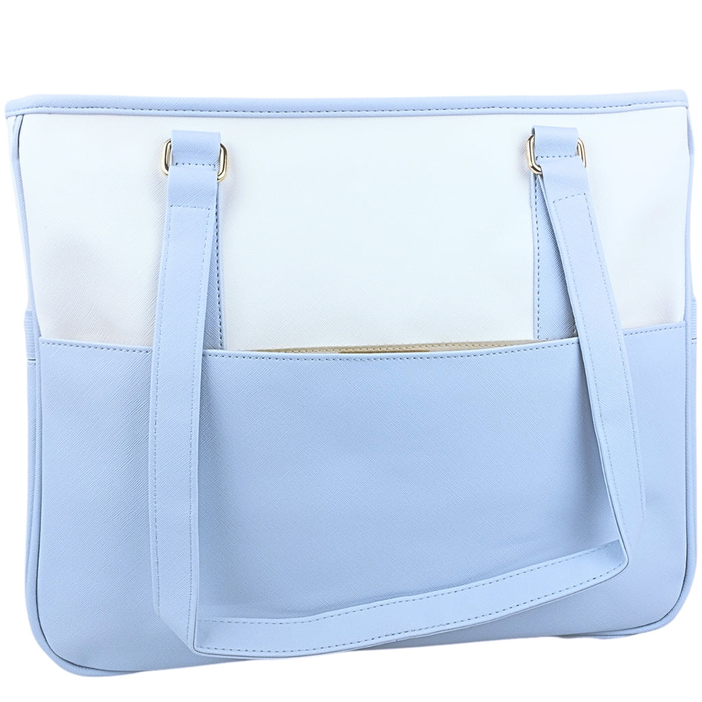 Bolso Pañalera Nancy - Celeste