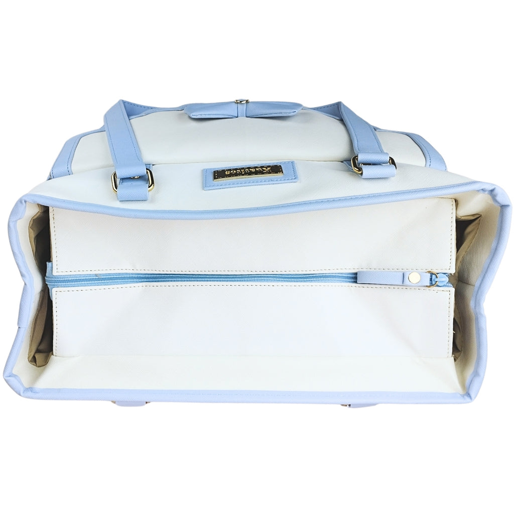 Bolso Pañalera Nancy - Celeste