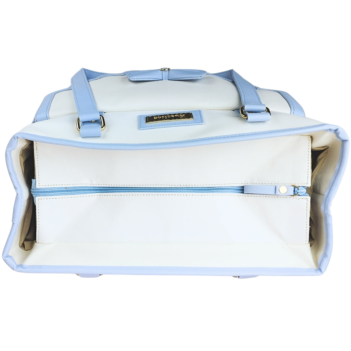 Bolso Pañalera Nancy - Celeste