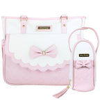 Bolso Pañalera Nancy - Rosado