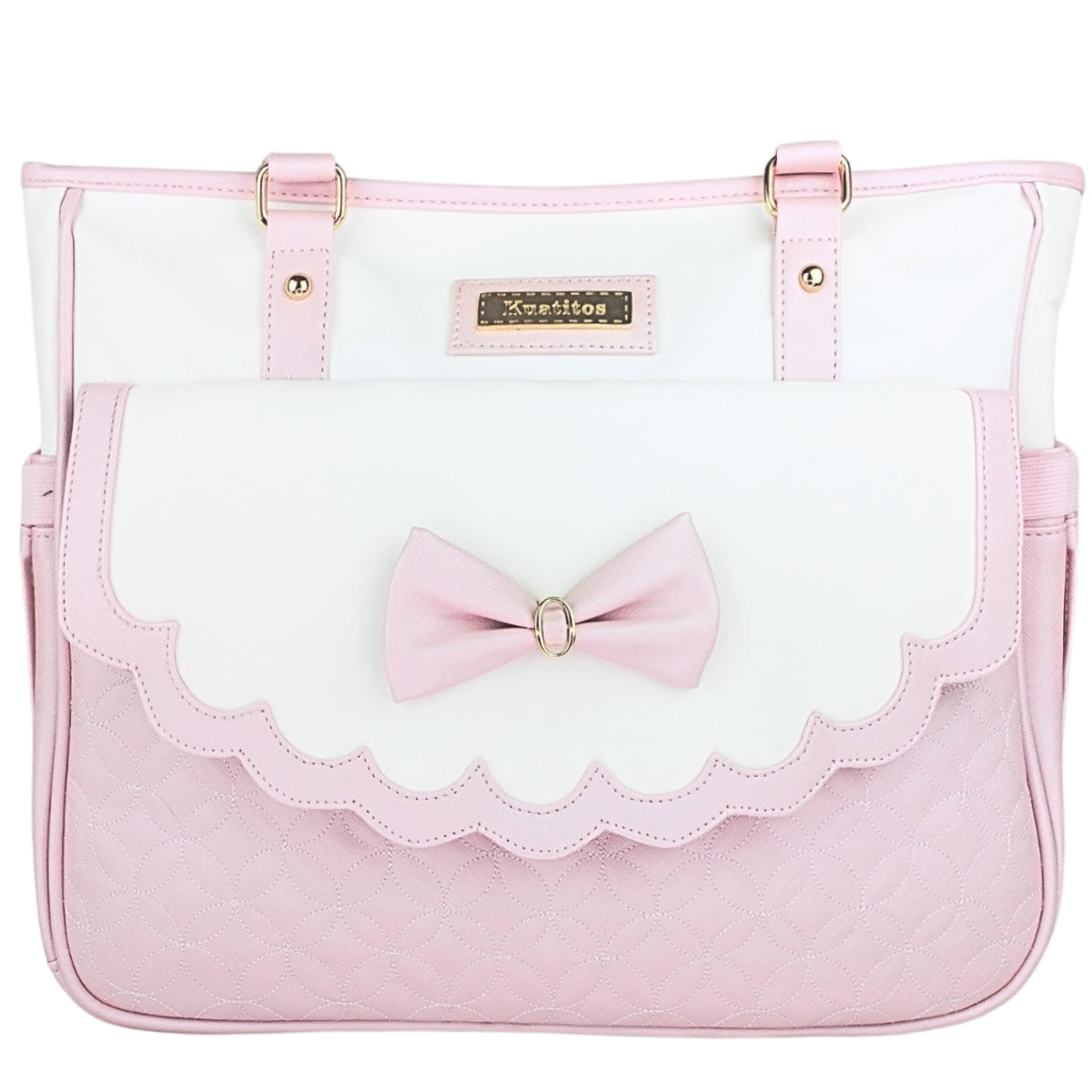 Bolso Pañalera Nancy - Rosado