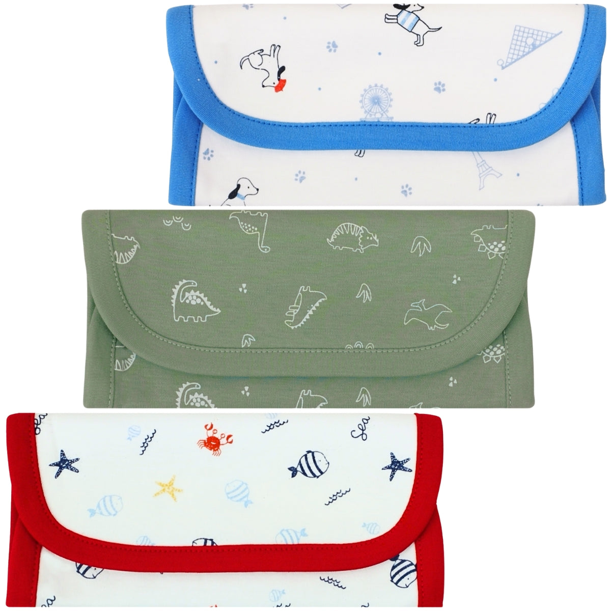 Pack de 3 Babitas en algodón - Niño H28