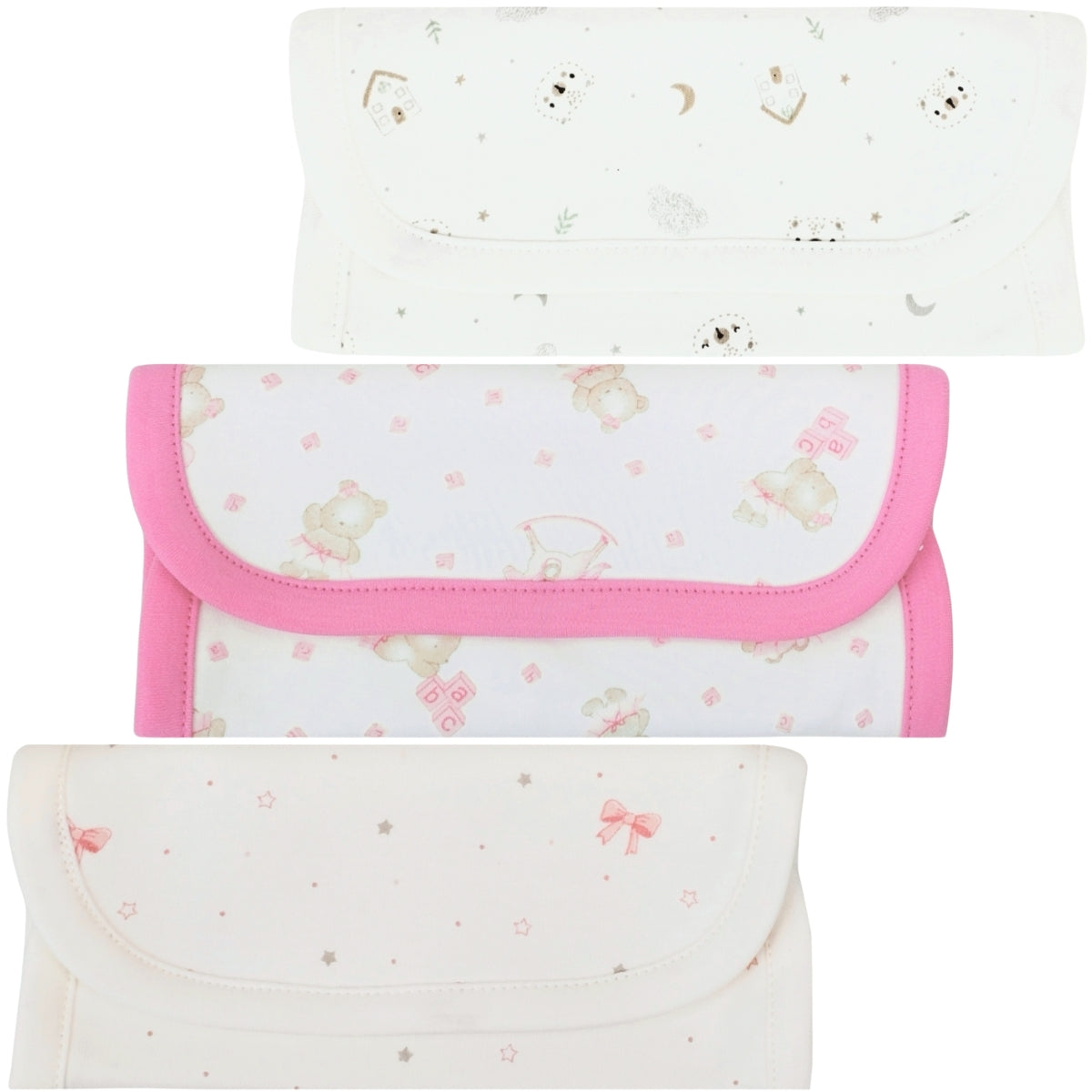 Pack de 3 Babitas en algodón - Niña M33