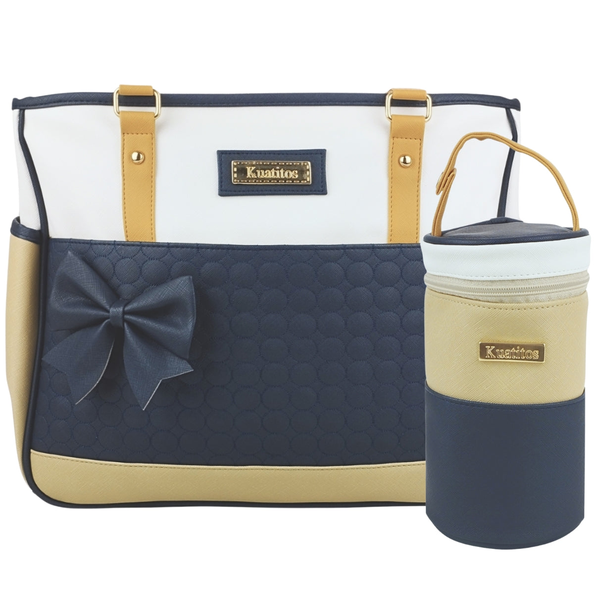 Bolso Pañalera Lazo - Azul