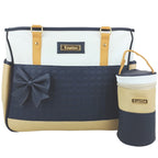 Bolso Pañalera Lazo - Azul