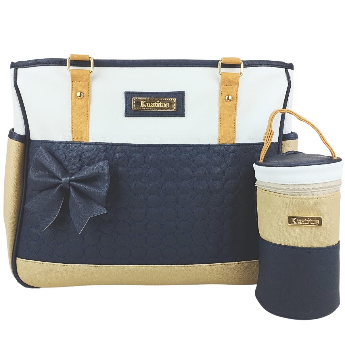 Bolso Pañalera Lazo - Azul