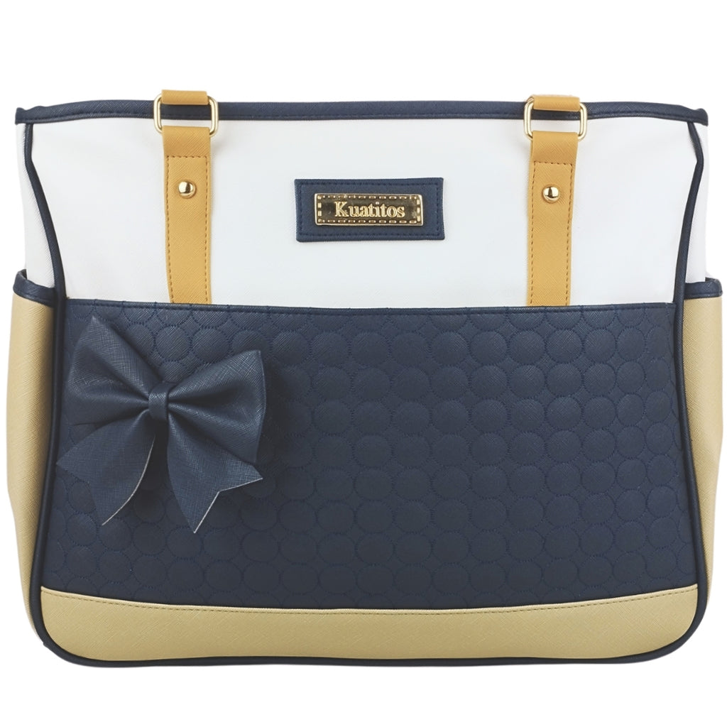 Bolso Pañalera Lazo - Azul