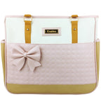 Bolso Pañalera Lazo - Rosado