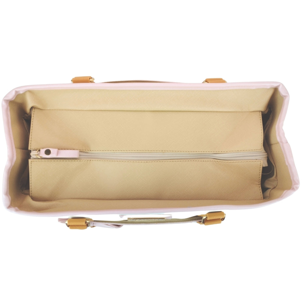 Bolso Pañalera Lazo - Rosado