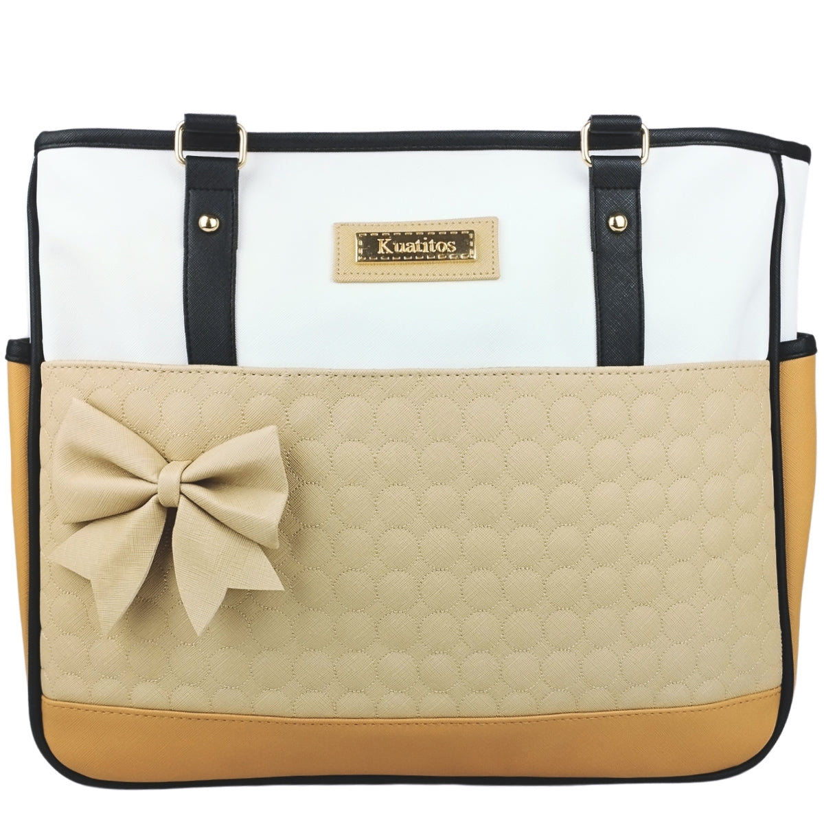 Bolso Pañalera Lazo - Beige