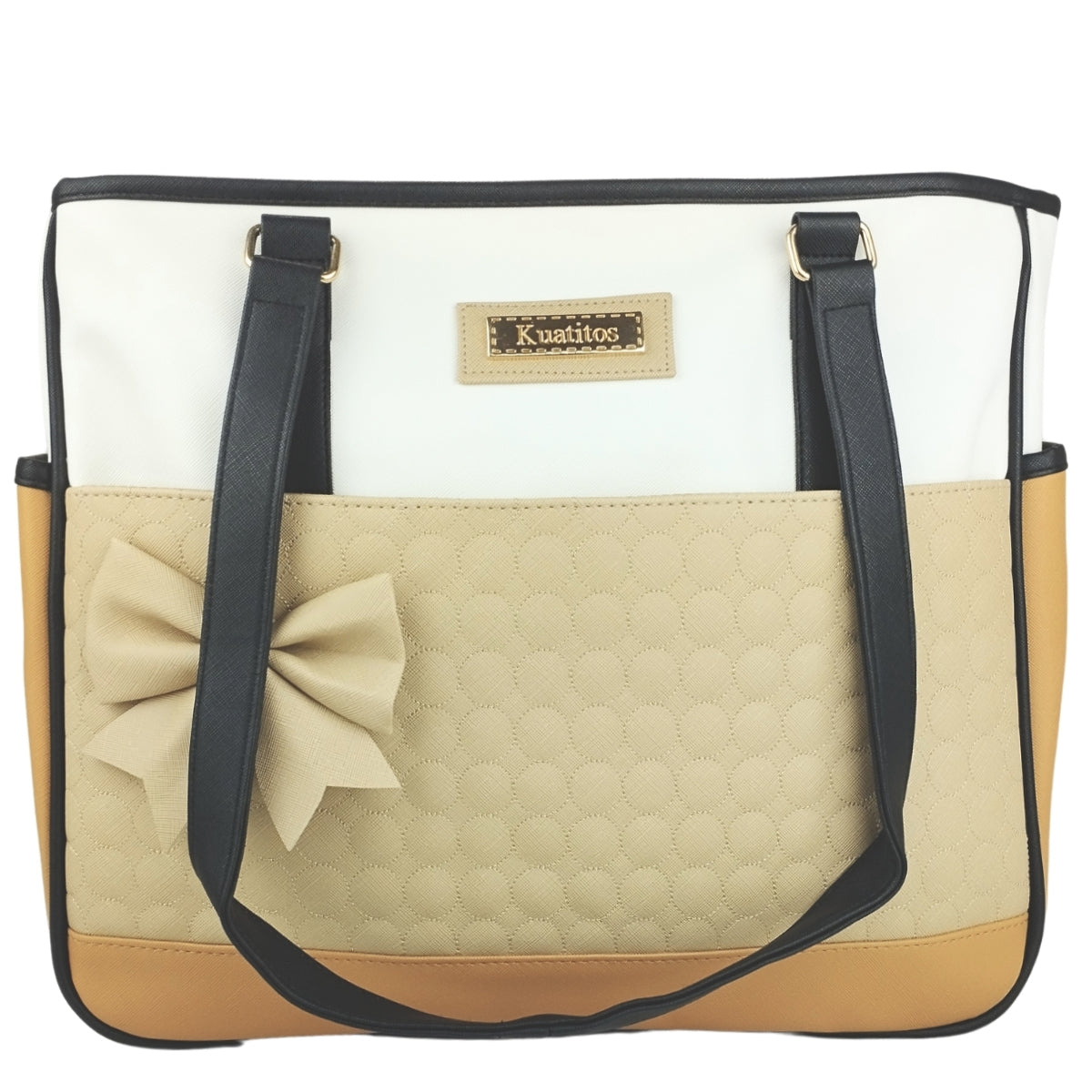 Bolso Pañalera Lazo - Beige