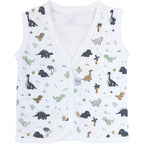 Ajuar de Bebé 6 Piezas - Algodón - Dinos