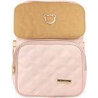 Mochila Pañalera Oso - Rosado