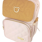 Mochila Pañalera Oso - Rosado