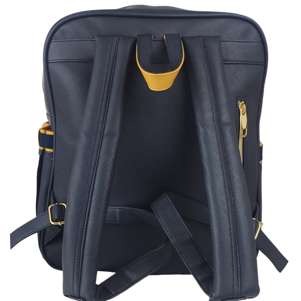 Mochila Pañalera Oso - Azul