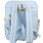 Mochila Pañalera Oso - Celeste