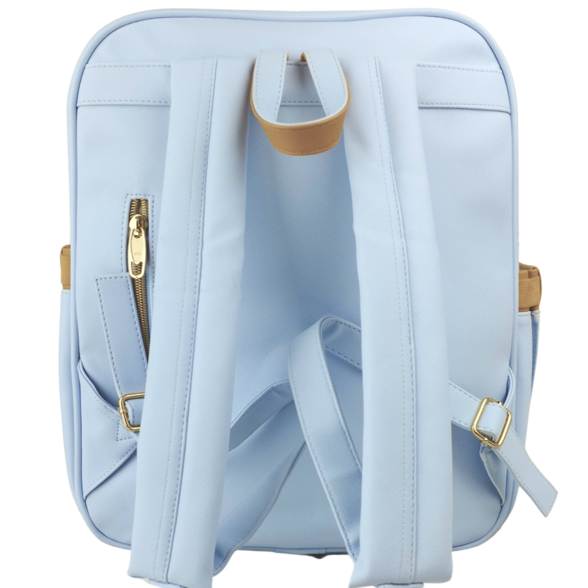 Mochila Pañalera Oso - Celeste