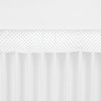 Protector de barandas 130 cm - Clásico - Blanco Estrellas