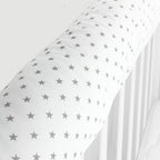 Protector de barandas 130 cm - Clásico - Blanco Estrellas