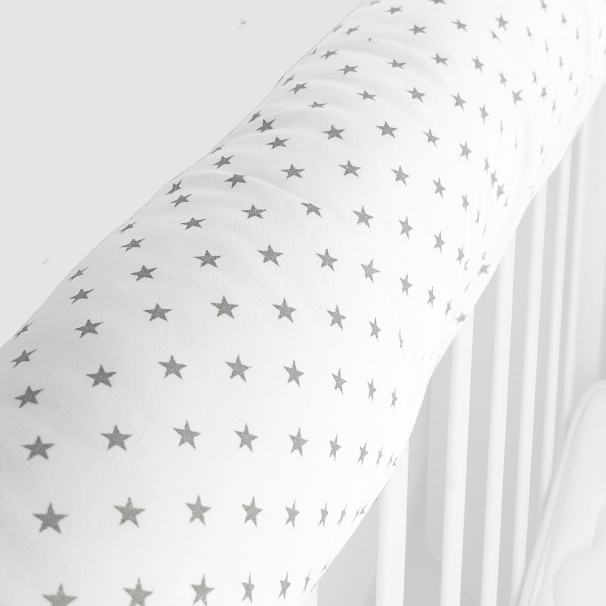 Protector de barandas 130 cm - Clásico - Blanco Estrellas