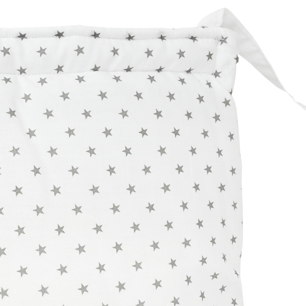 Protector de barandas 130 cm - Clásico - Blanco Estrellas