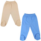 Pack de 2 Pantalones de Bebé con Pie - N5