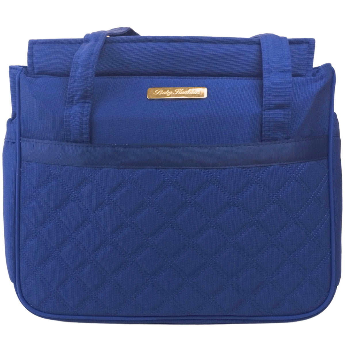 Bolso Pañalera Tela Coco - Azul